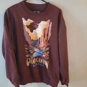 Destination Oversized Crewneck Grand Canyon